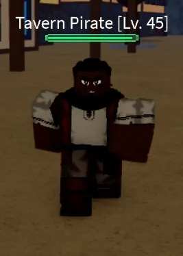 The first pirate, bare-handed
