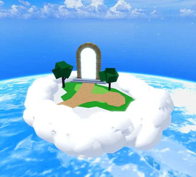 Mini Sky Island, reachable outside of raids using Light's flight move.