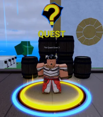 Tiki Quest Giver 3 NPC - Blox Fruits