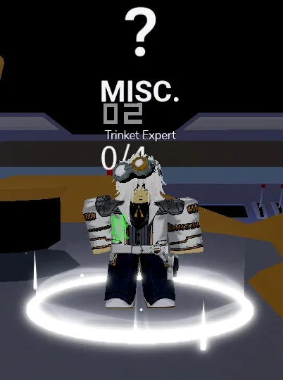 The Trinket Expert, who fuses trinkets into a higher Grade.