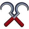 Twin Hooks Sword - Blox Fruits