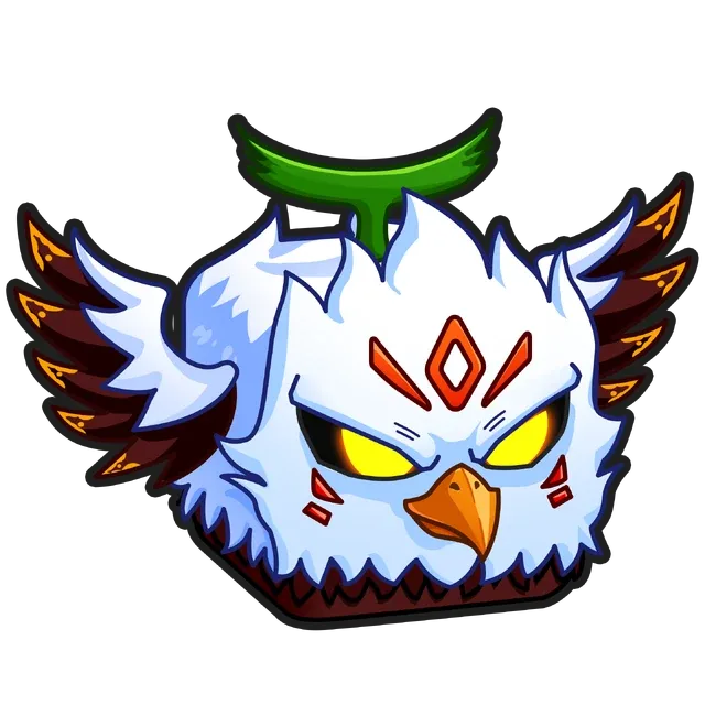 The physical Eagle fruit, one of Tyrant of the Skies' possible drops.