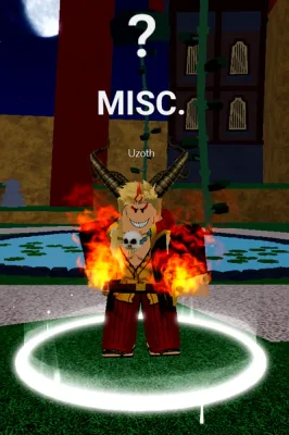 Uzoth NPC - Blox Fruits