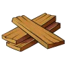 Wooden Plank Material - Blox Fruits