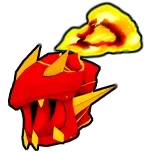 Wyvern Helmet Accessory - Blox Fruits